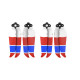 Mavic Air 2S Propeller Helices for DJI Mavic Air 2 7238F Props Replacement Blade Wing Fans Spare Parts 2 Pairs Accessories Combo
