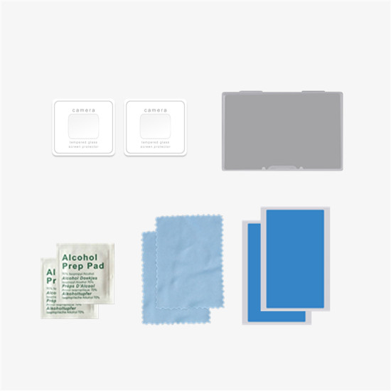 DJI Air 2S Lens Film 2 Sets HD Protective Tempered Glass Film Camera Lens Protector Accessory Sunnylife Spare Parts Combo