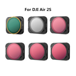 For DJI AIR 2S Lens Filter Adjustable CPL Filters ND4 ND16 ND8/PL ND64/PL MCUV Accessories Sunnylife Spare Parts Combo