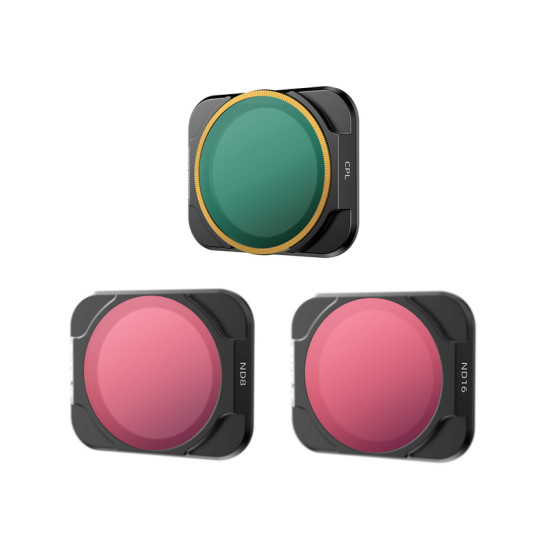 For DJI AIR 2S Lens Filter Adjustable CPL Filters ND4 ND16 ND8/PL ND64/PL MCUV Accessories Sunnylife Spare Parts Combo