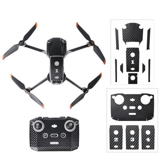 DJI Mavic Air 2S Sticker Skin Accessories Protective Adhesive PVC Wrap Decal Drone Waterproof Protector Sunnylife Spare Parts