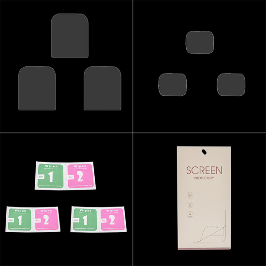 6pcs Film Set for DJI Pocket 2 Accessories Kit Protective HD Glass OSMO Pocket Camera Lens Protector Spare Parts Combo