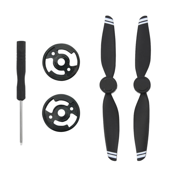 Mavic Air 2 LED Lights Flash Propeller 7238F Rechargeable Propeller Night Flying For DJI Mavic Air 2 Drone Propeller