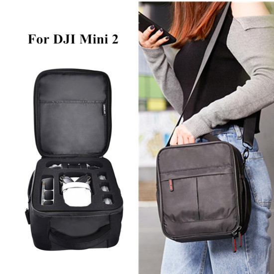 Bag for DJI Mini 2 Case Waterproof Box Shoulder Handbag Accessories Drone Protective Carrying Storage Carry Spare Parts