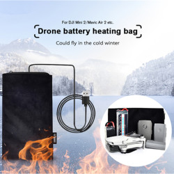 Lipo Battery Heating Bag For Dji Mavic Air Mini 2 Drone Accessories Quadcopter With Camera 4k Profesional Fimi X8 Spare Parts