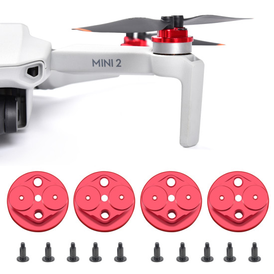 Motor Covers For DJI MINI 2 Accessories Drone Engine Protective Cap Aluminum Alloy Guard Kit Protection Spare Parts Combo 