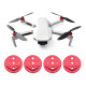Motor Covers For DJI MINI 2 Accessories Drone Engine Protective Cap Aluminum Alloy Guard Kit Protection Spare Parts Combo 