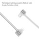 For DJI MINI 2/ FPV/ POCKET 2 / MAVIC AIR 2S/Air 2/ OSMO Pocket Nylon Data Cable 30cm TYPE C IOS  Wire Flex Line 1pc