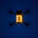 For DJI Mini 2 LED Landing Gear Mavic Mini Folding Night Flight Extended Skid Drone Accessories Protective Gimbal Stand STARTRC