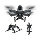 For DJI FPV Foldable Landing Gear Heighten Extended Legs Support Skid Protector Stand Combo Drone Accessories STARTRC Parts