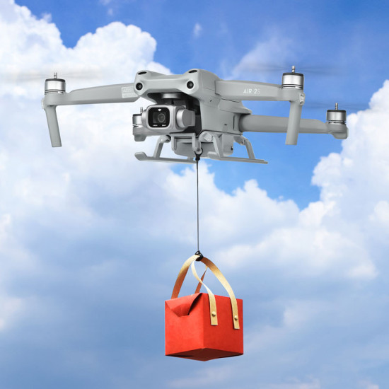 For DJI Air 2S Airdrop System with Landing Gear Wedding Proposal Delivery Mavic Air 2 Drone Dispenser Thrower STARTRC Accessories