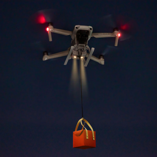 For DJI Air 2S Airdrop System with Landing Gear Wedding Proposal Delivery Mavic Air 2 Drone Dispenser Thrower STARTRC Accessories