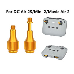 For DJI Air 2S/Min 2/Mavic Air 2 Controller Sticks Accessories Length Adjustable Thumb Rocker Joystick Drone Spare Parts Aluminium