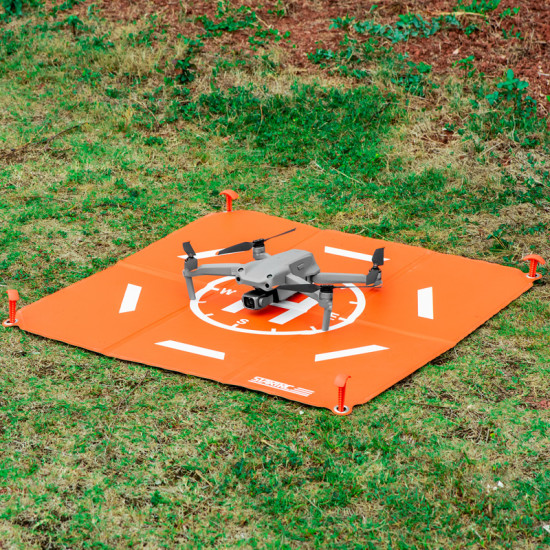 4pcs Windproof Nail for Drone Landing Pad Station Orange Anti Wind Ground Nail Set Support Fixed Rod Parking Accessories