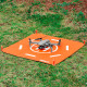 4pcs Windproof Nail for Drone Landing Pad Station Orange Anti Wind Ground Nail Set Support Fixed Rod Parking Accessories
