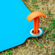 4pcs Windproof Nail for Drone Landing Pad Station Orange Anti Wind Ground Nail Set Support Fixed Rod Parking Accessories