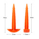 4pcs Windproof Nail for Drone Landing Pad Station Orange Anti Wind Ground Nail Set Support Fixed Rod Parking Accessories