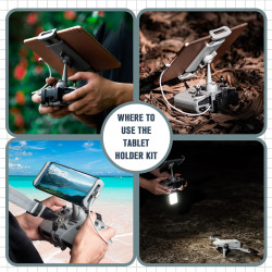 For DJI Mavic Air 2S / Mini 2 / Mavic Air 2 Tablet Stand 4-8 Inch Smart Phone Ipad Mount Holder Bracket for STARTRC Accessories Combo