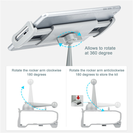 For DJI Mavic Air 2S / Mini 2 / Mavic Air 2 Tablet Stand 4-8 Inch Smart Phone Ipad Mount Holder Bracket for STARTRC Accessories Combo
