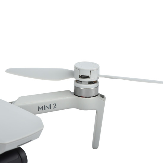 For DJI Mini 2 /Mini SE LED Flash Propellers Rechargeable Battery Folding Propeller Drone Helices STARTRC Accessories