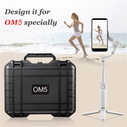 For DJI OM 5 Bag Hard Cover Storage Box Handbag Portable Carrying PP Case Protective Accessories Handheld Gimbal Parts 