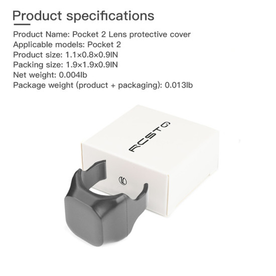Pocket 2 Camera Cover Accessories for DJI Protectors Hood Lock Lens Cap Protection Case Handheld Gimbal Guard Spare Parts 
