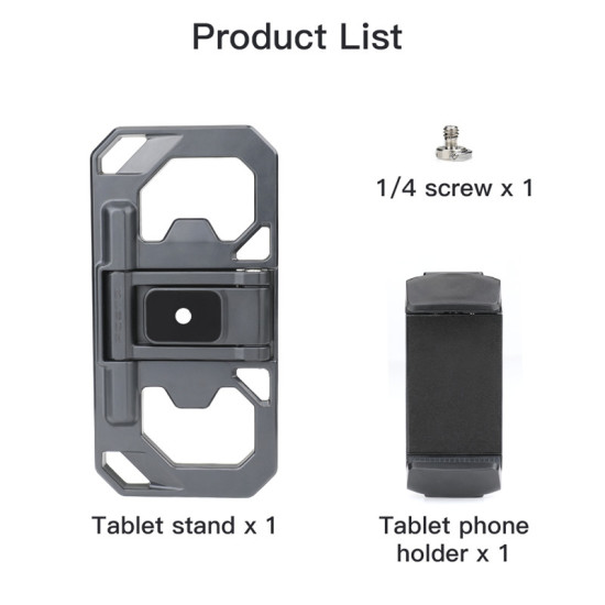 Mavic Air 2  Air 2S Tablet Phone Holder Foldable Mount Bracket with Lanyard Accessories Kit for DJI Mavic Mini 2 FIMI X8SE 2020 Spare Parts