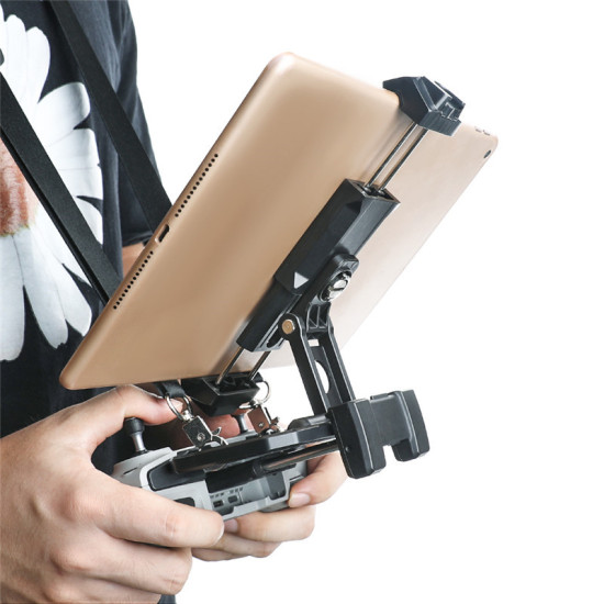 Mavic Air 2  Air 2S Tablet Phone Holder Foldable Mount Bracket with Lanyard Accessories Kit for DJI Mavic Mini 2 FIMI X8SE 2020 Spare Parts