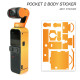 Pocket 2 Sticker Skin Accessories For DJI Protective Adhesive PVC Wrap Decal Kit Protector Spare Parts Combo