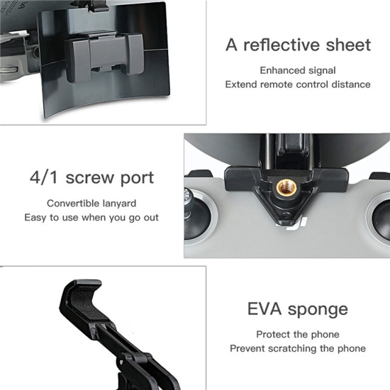 Signal Booster For DJI  Mavic Air Mini 2 Range Extender Amplification Antenna Amplifier 2.4GHz Air 2S 5.8GHz Compatible Accessories Kit