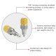 Controller Sticks for DJI FPV Accessories Length Adjustable Heightening Thumb Rocker Increase Joystick Drone Aluminum Alloy 
