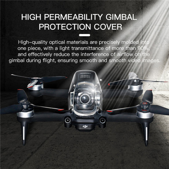 For DJI FPV Gimbal Cover Camera Lens Protection Guard Anti-Shock Dust-proof Protective Cap Drone Transparent Accessories Parts For DJI FPV Gimbal Cover Camera Lens Protection Guard Anti-Shock Dust-proof Protective Cap Drone Transparent Accessories Parts