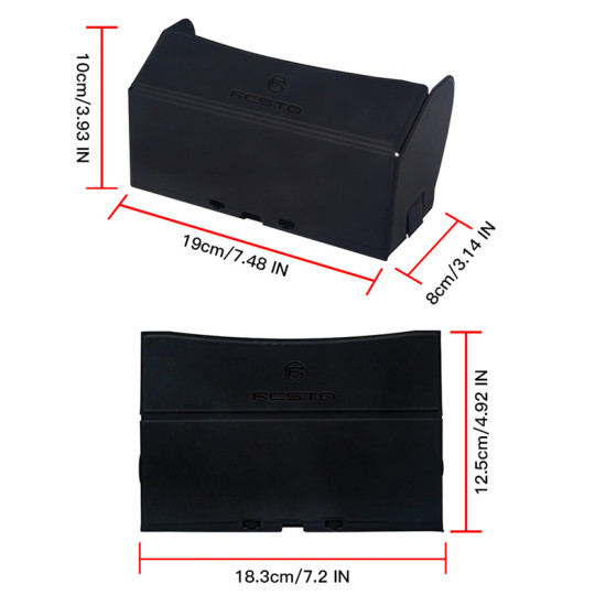 For DJI Mavic Air 2/Air 2S/Mini 2 Magnetic Mobile Phone Foldable Hood Sunhood Accessory Sunshade Light Block Spare Parts 