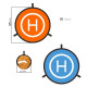 55cm 75cm 110cm Fast-Fold Landing Pad for RC Drones 