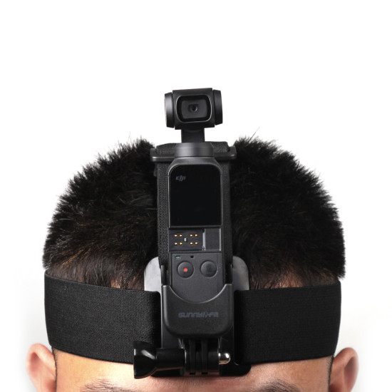 Head Band Wearing Belt Strap and Adapter Accessories for DJI OSMO POCKET and GOPRO Camera