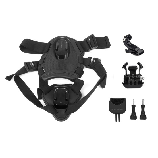 Pet Dog Chest Band Strap Holder Belt Accessories for DJI OSMO POCKET and GOPRO Camera
