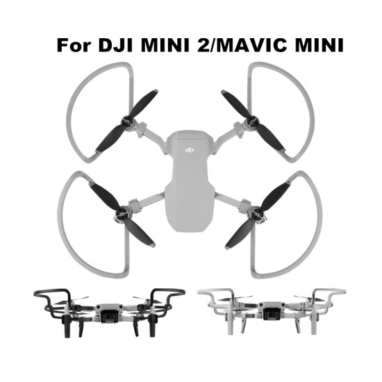 Propeller Guards with Landing Gears for DJI Mavic Mini 2 Accessories Kit Protector Rings Retractable Legs Sunnylife Spare Parts Combo Air 2S
