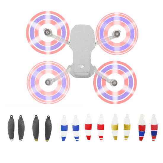 8pcs Mini 2 Propeller Accessories Helices for DJI Drone 4726F Props Replacement Colorful Blade Wing Fans Spare Parts Combo