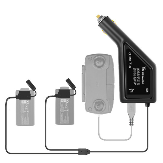 3 in 1 Intelligent Battery Charging Hub Adapter for DJI Mavic Mini Battery and Remote Controller