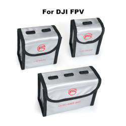 Markable Battery Bag for DJI FPV Accessories Explosion-Proof LiPo Safe Bag Storage Protective Fireproof Case Mavic Air 2 Parts 