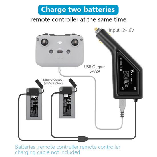 Spare Batteries and Charging Accessories