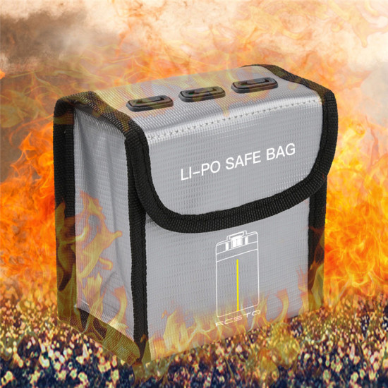 Markable Battery Bag for DJI Mini 2 Accessories Explosion-proof LiPo Safe Bag Storage Protective Fireproof Case Mavic Mini Parts 