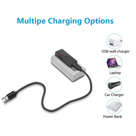 USB Charger for DJI Mini 2 Fly More Combo Accessories Kit Drone Lipo Battery Charging Hub Station Spare Parts  