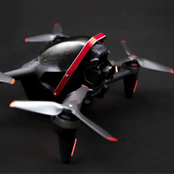 DJI FPV Protection Bar Top Bumper Guard Protector Accessories Kits Aluminum Alloy for DJI FPV Drone Combo Accessory Black Red