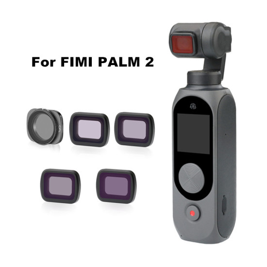 Filters Set for Fimi Palm 2 Accessories CPL NDPL 4 8 16 32 Handheld Gimbal Camera Lens Filter Kit Spare Parts Combo