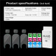 Camera Lens Film 6pcs for FIMI PALM 2 Accessories Protective HD Glass Protector 2 Sets 9H High hardness Spare Parts Combo
