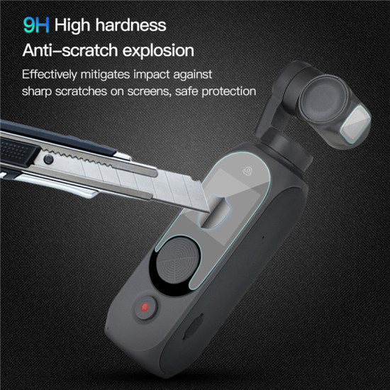 Camera Lens Film 6pcs for FIMI PALM 2 Accessories Protective HD Glass Protector 2 Sets 9H High hardness Spare Parts Combo