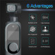 Camera Lens Film 6pcs for FIMI PALM 2 Accessories Protective HD Glass Protector 2 Sets 9H High hardness Spare Parts Combo