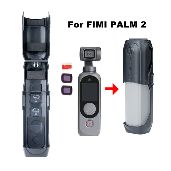Case for FIMI PALM 2 Box Accessories Kit Handheld Gimbal Hard Cover Storage Protector with Lanyard Spare Parts Combo