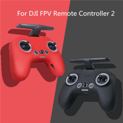 Silicone Protective Cover for DJI FPV Remote Controller 2 Accessories Scratch-proof Dust-proof Sleeve Sunnylife Spare Parts